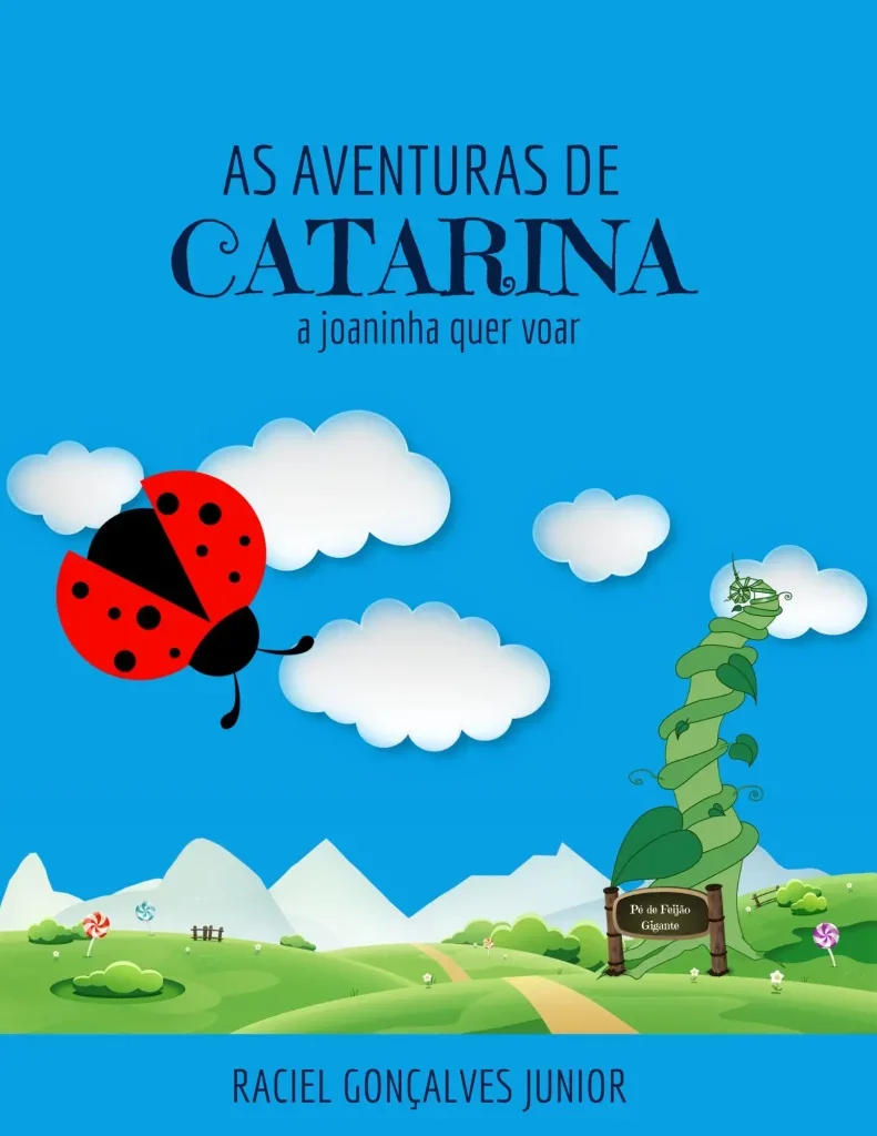 Capa do Livro Infantil As Aventuras de Catarina de Raciel Gonçalves Junior