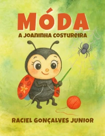Capa do livro Móda - A joaninha costureira