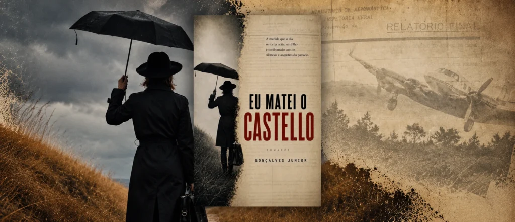 Banner da página do livro Eu Matei o Castello